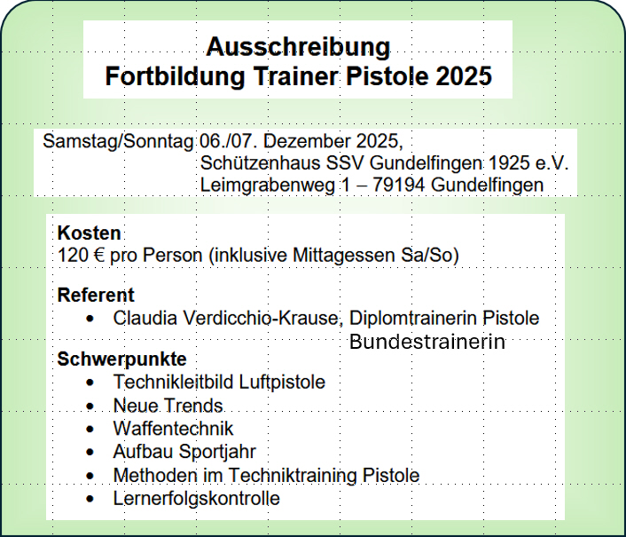 Trainer Fortbildung